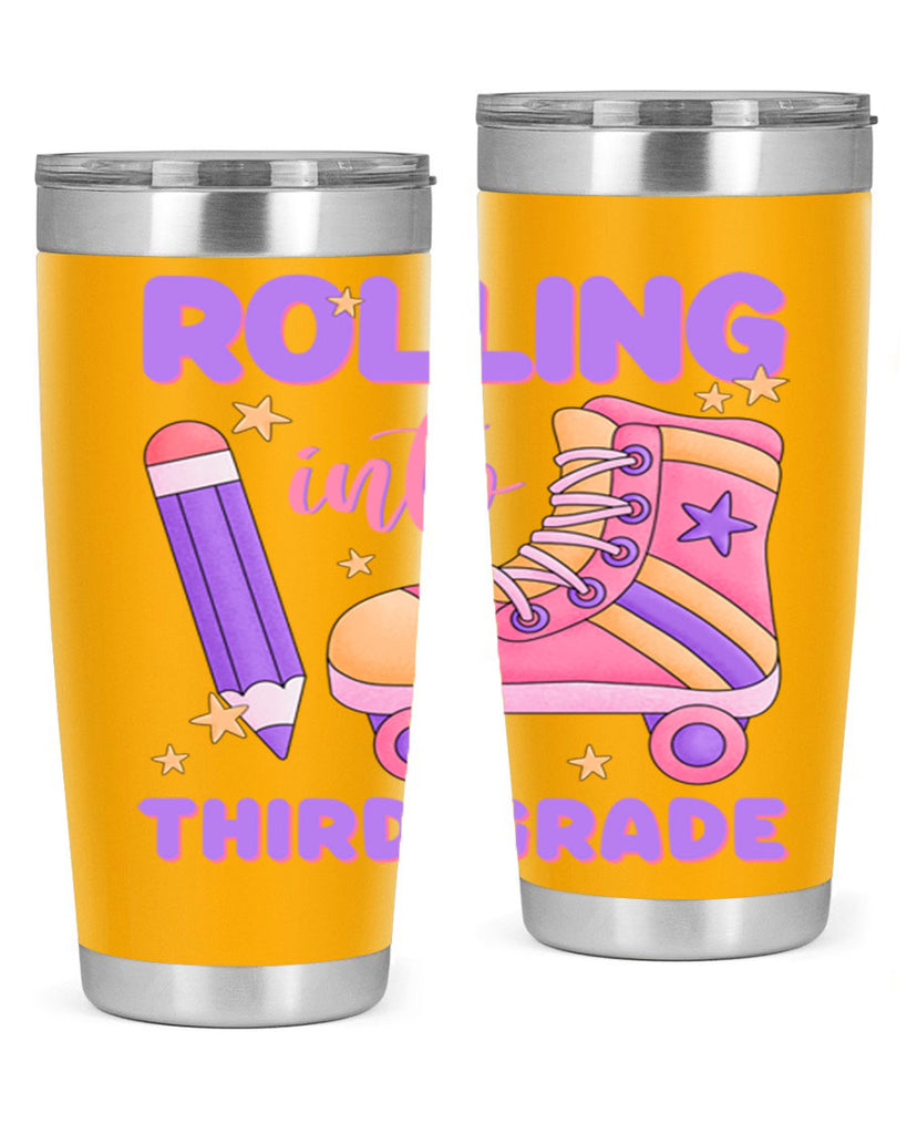Rolling into 3rd Grade 24#- 3rd grade- Tumbler
