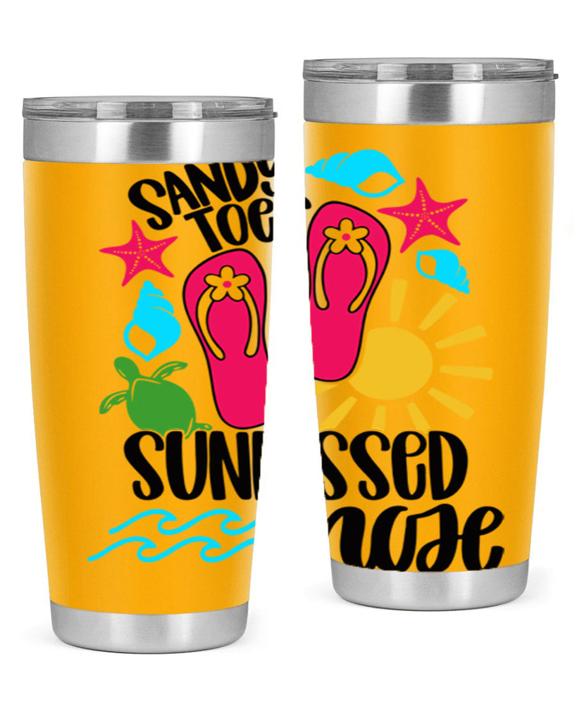 Sandy Toes Sunkissed Nose Style 27#- summer- Tumbler