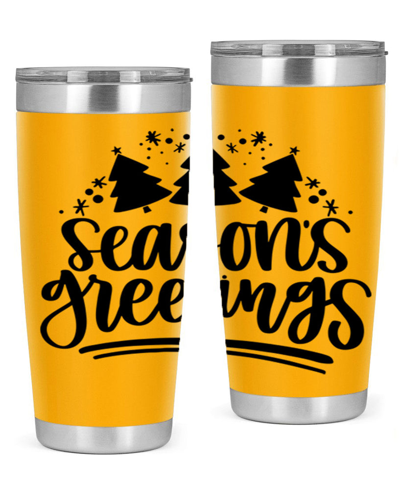 Seasons Greetings345#- winter- Tumbler
