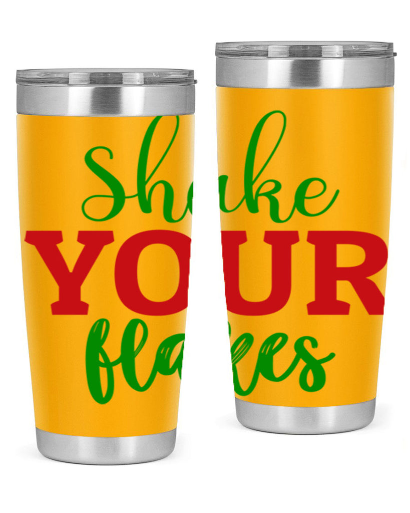 Shake Your Flakes 355#- winter- Tumbler