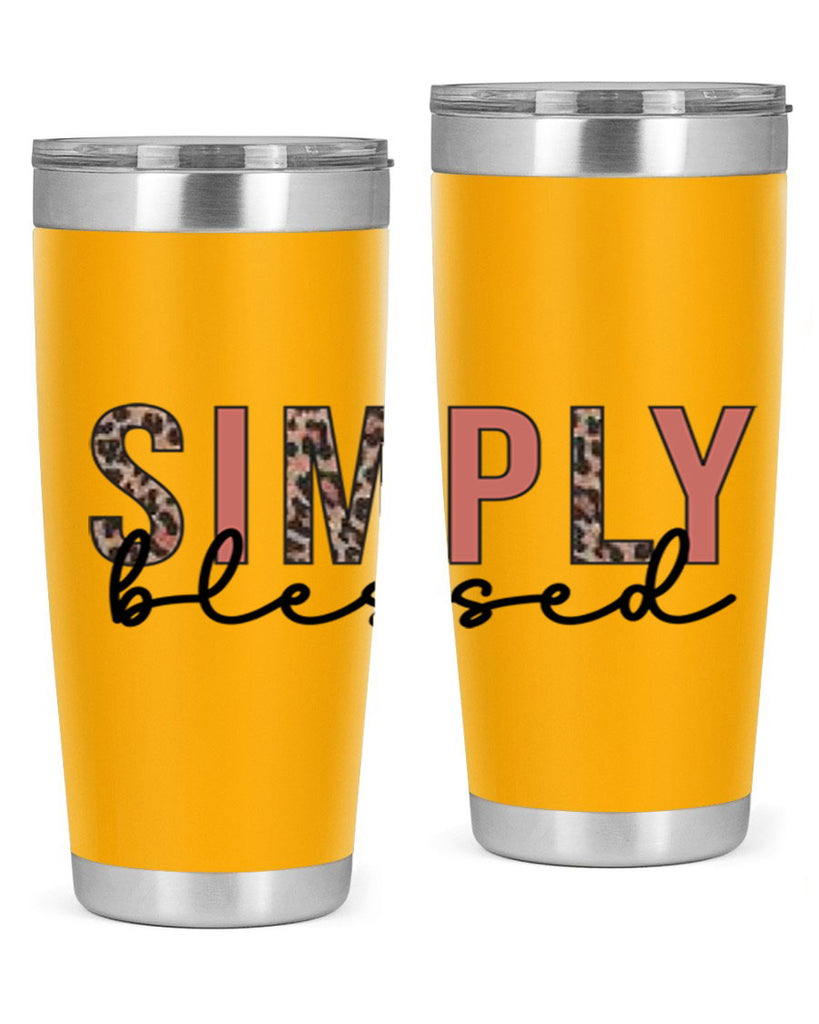 Simply blessed 575#- fall- Tumbler
