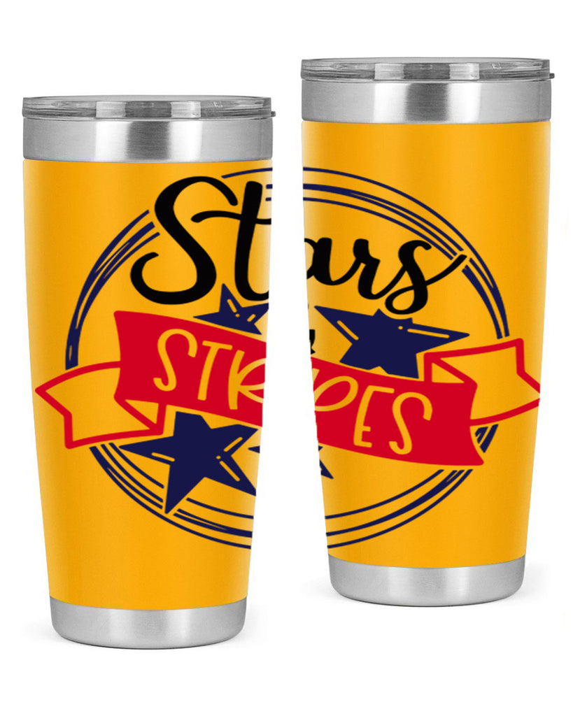 Stars StripeS Style 174#- Fourt Of July- Tumbler