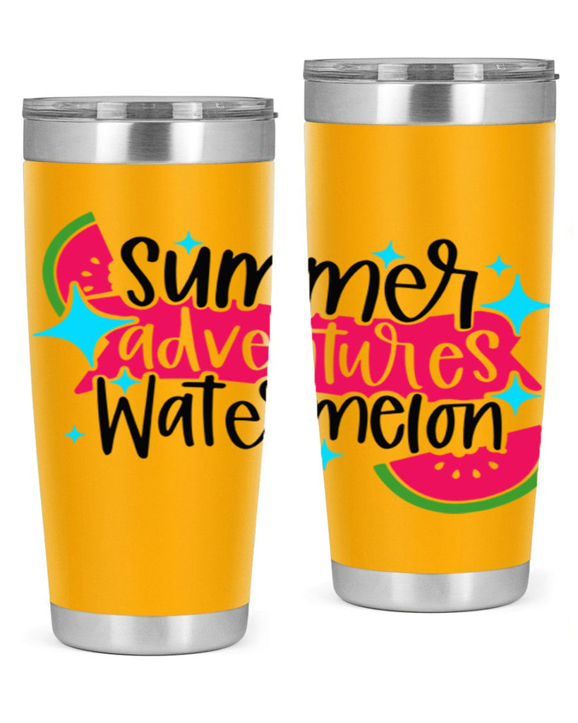 Summer Adventures Watermelon Style 23#- summer- Tumbler