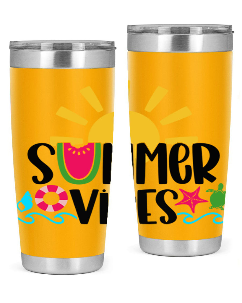 Summer Vibes Style 19#- summer- Tumbler