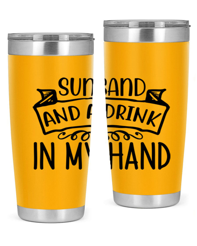 Sunsandandadrinkin 483#- zodiac- Tumbler