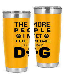 The More People Style 2#- dog- Tumbler