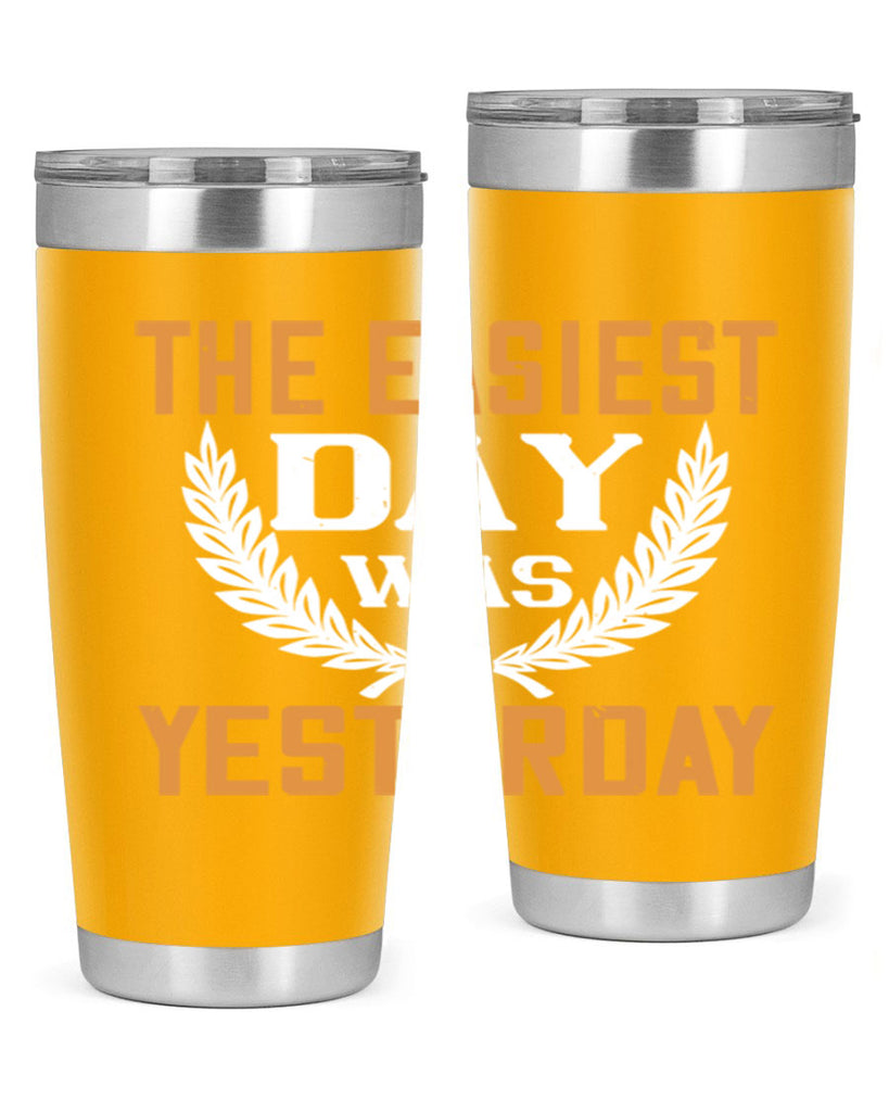The easiest day was yesterday 1834#- badminton- Tumbler