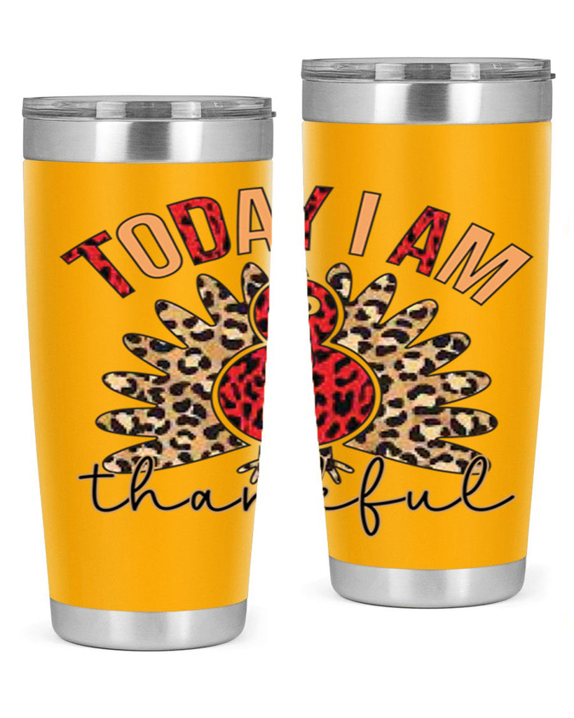 Today i am thankful 621#- fall- Tumbler