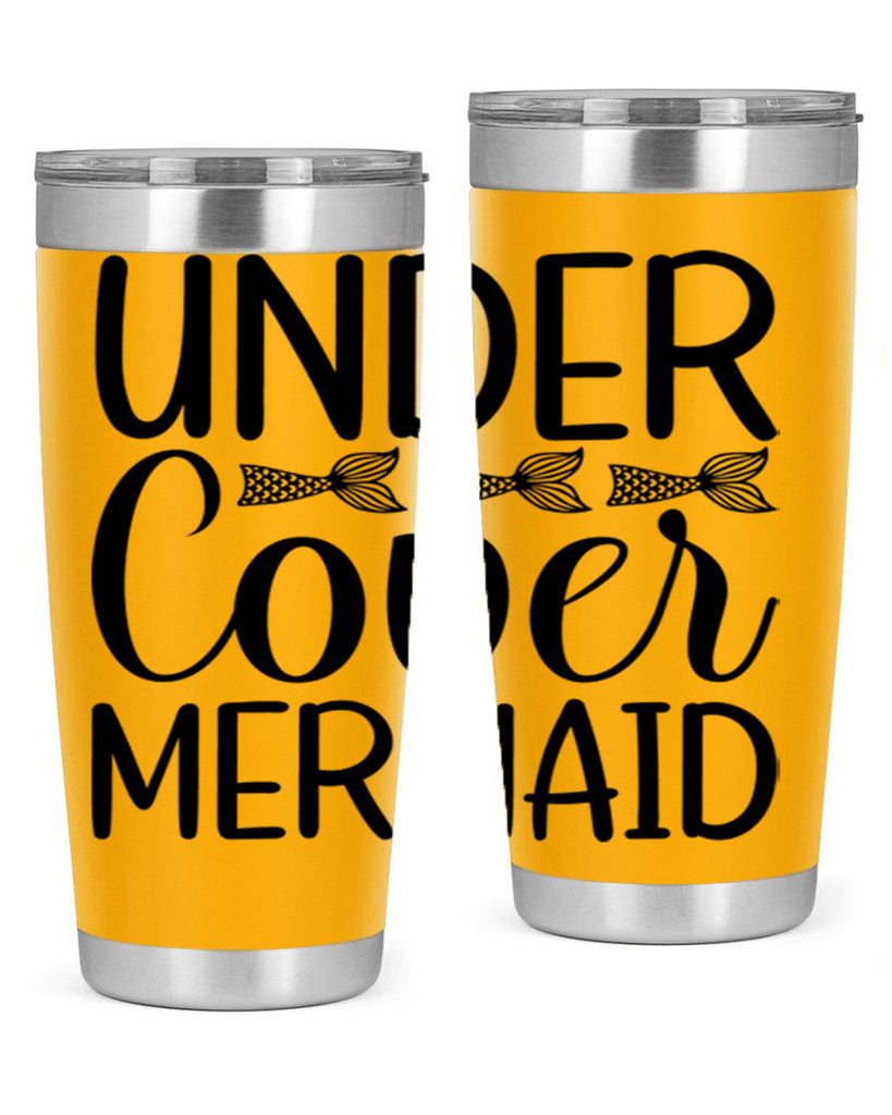 Under Cover Mermaid 647#- mermaid- Tumbler