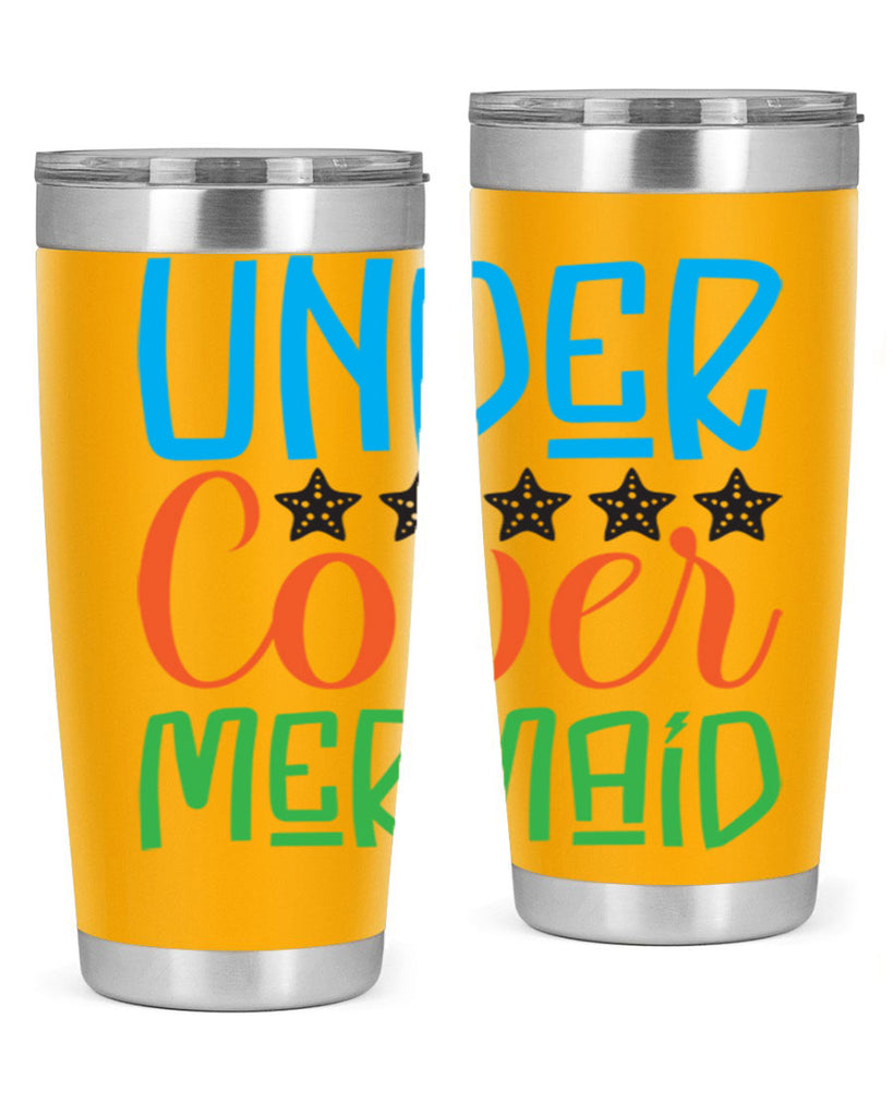 Under Cover Mermaid 648#- mermaid- Tumbler