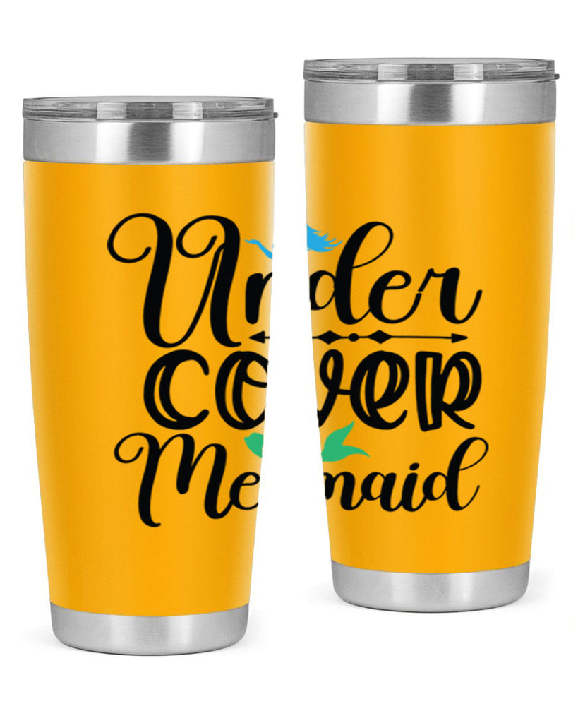 Under Cover Mermaid 651#- mermaid- Tumbler