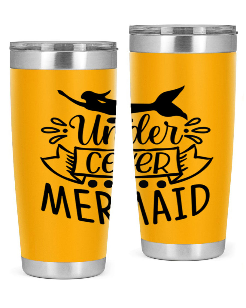 Under cover mermaid 645#- mermaid- Tumbler