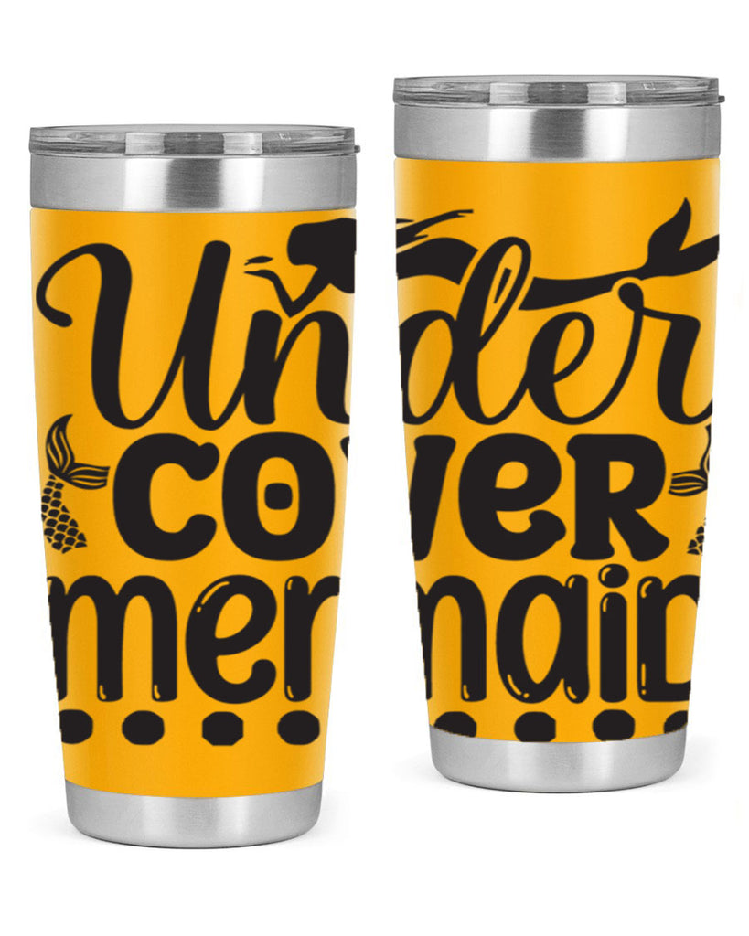 Under cover mermaid 649#- mermaid- Tumbler