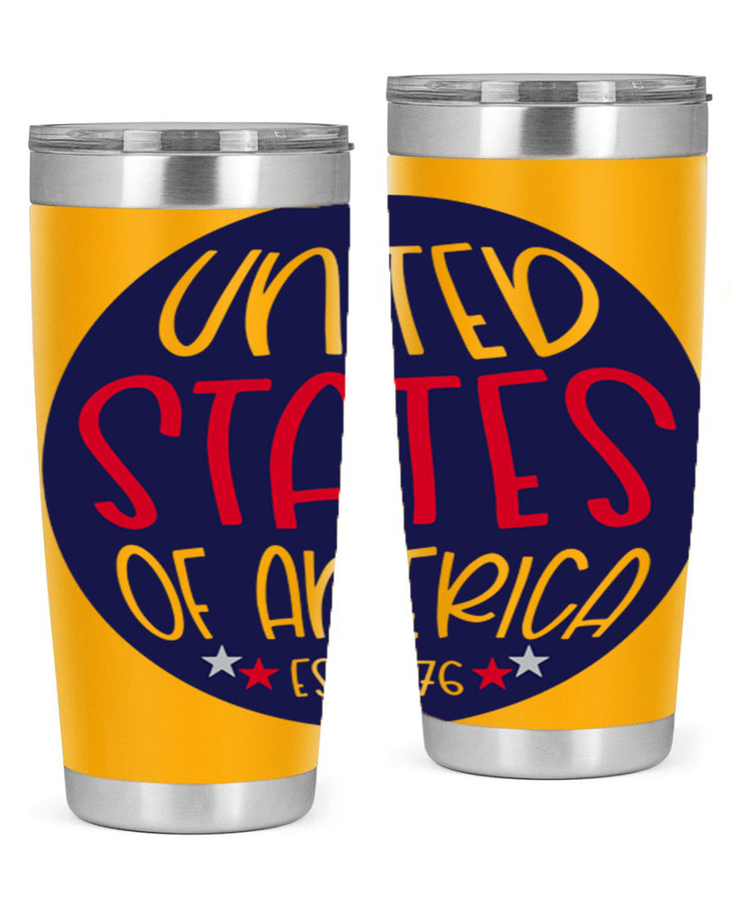 United States Of America Est Style 176#- Fourt Of July- Tumbler