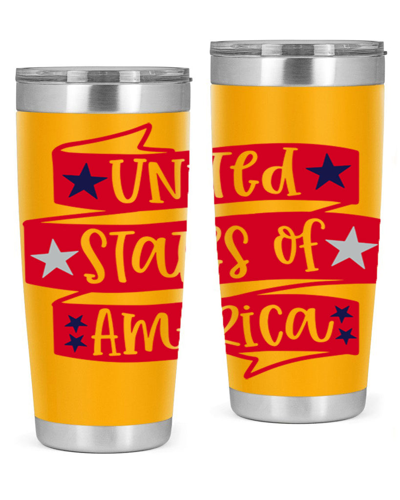 United States Of America Style 177#- Fourt Of July- Tumbler