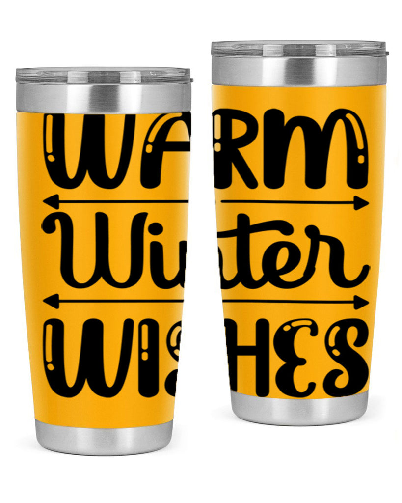 Warm Winter Wishes 463#- winter- Tumbler