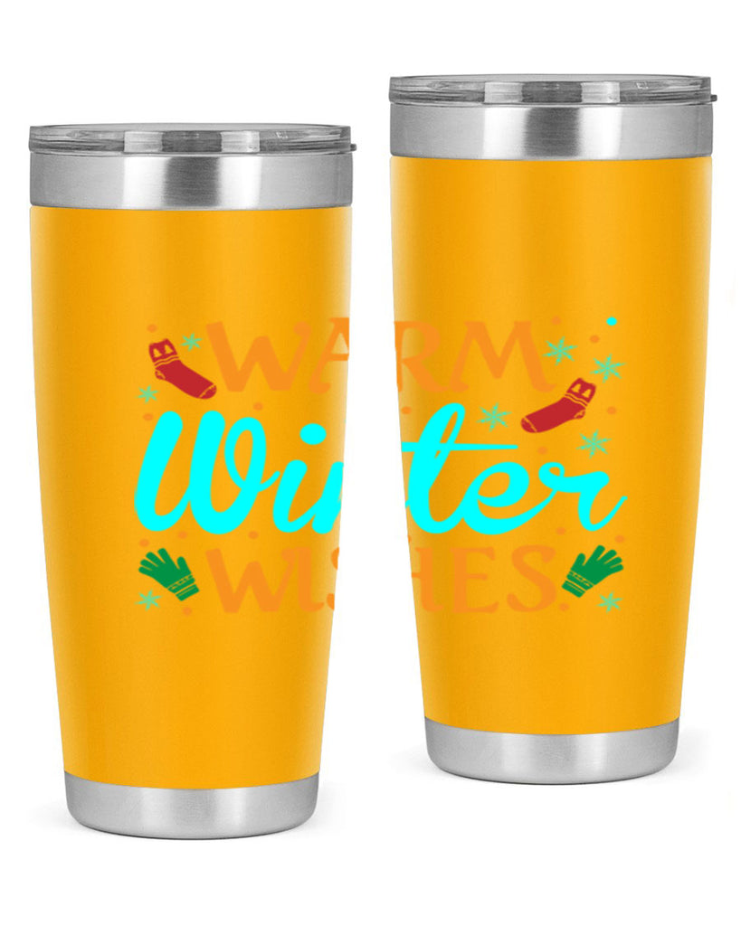 Warm Winter Wishes 465#- winter- Tumbler