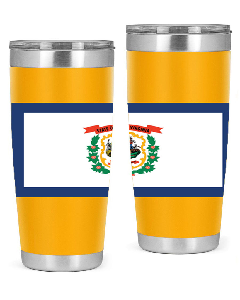 West Virginia 3#- stateflags- Tumbler