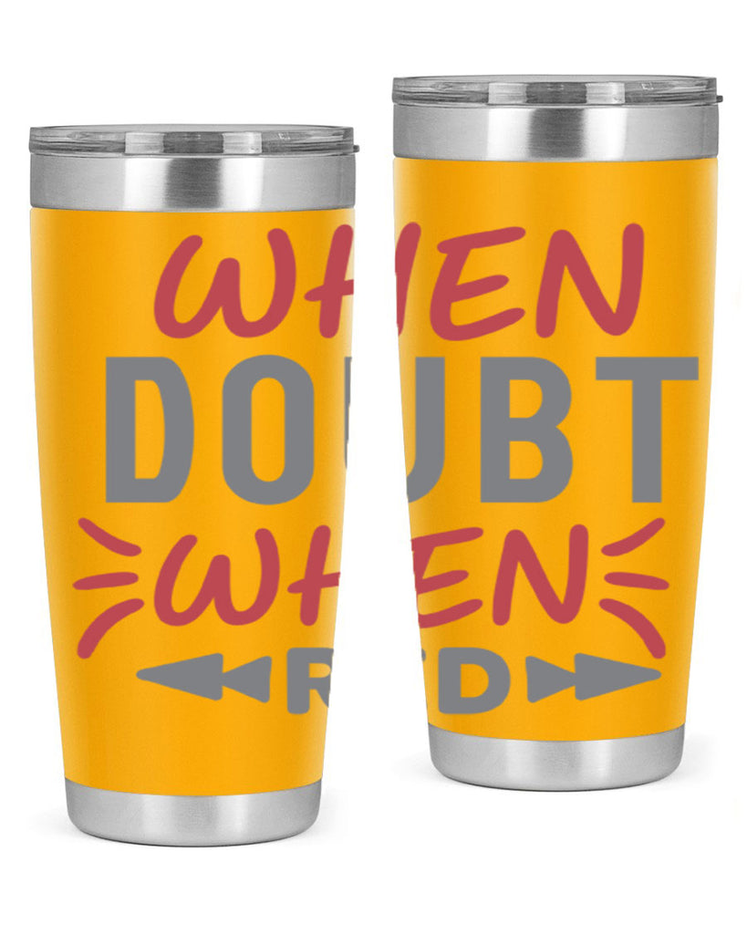 When Doubt Wear Red 154#- fashion- Cotton Tank