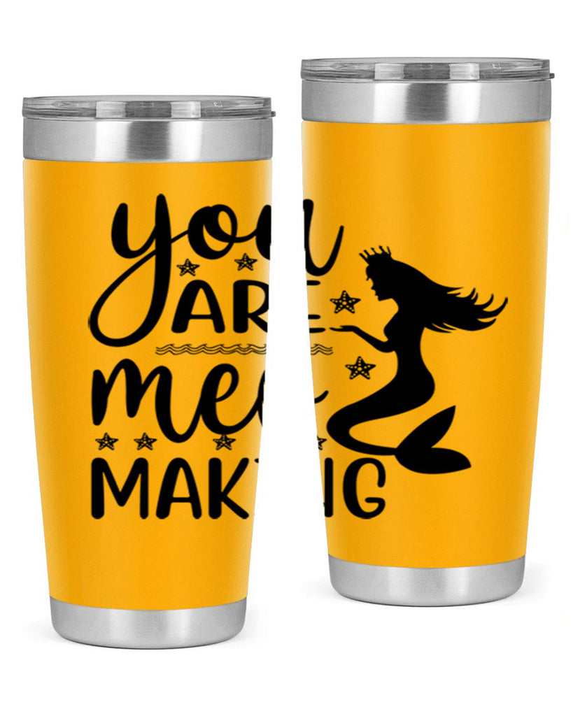 You are mer making 684#- mermaid- Tumbler