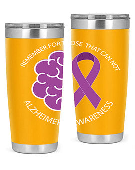 alzheimers awareness style 40#- alzheimers- Tumbler