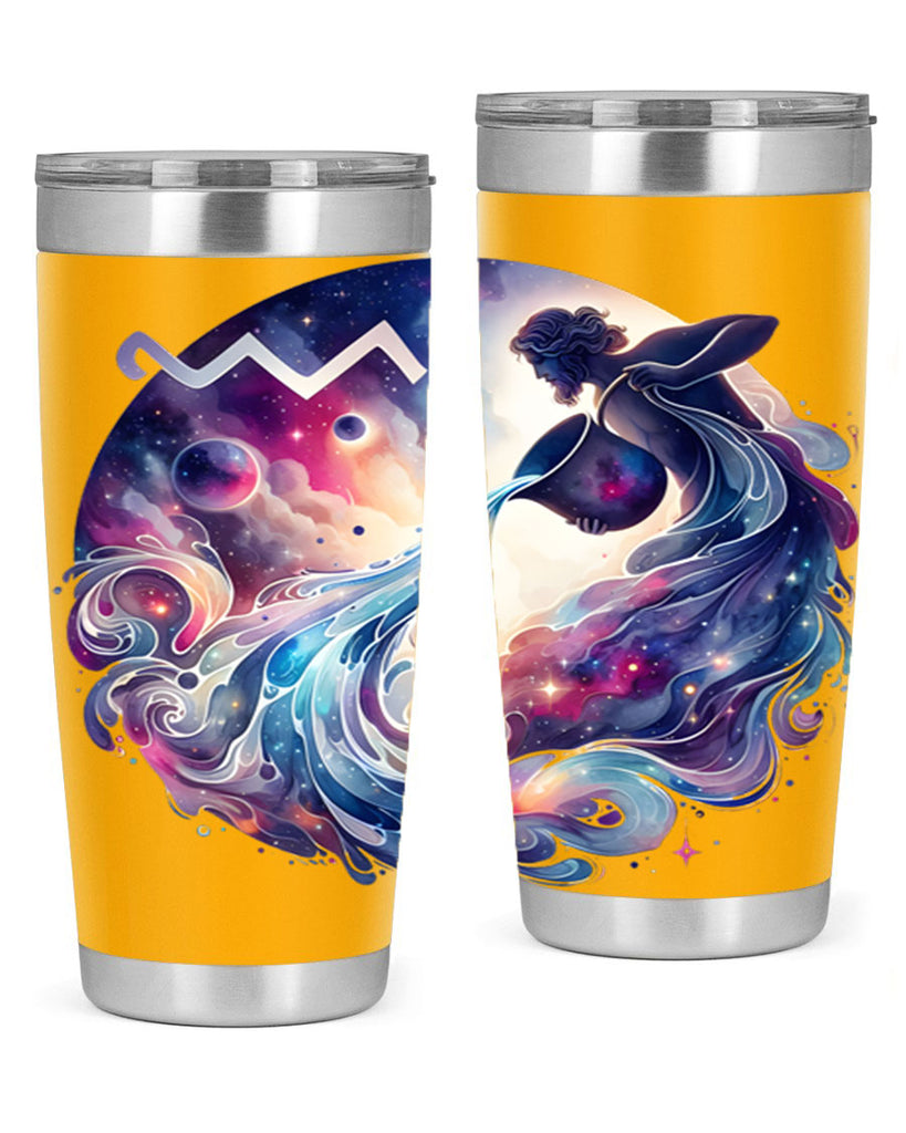 aquarius 89#- zodiac- Tumbler