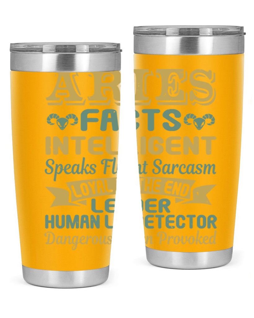 aries 123#- zodiac- Tumbler