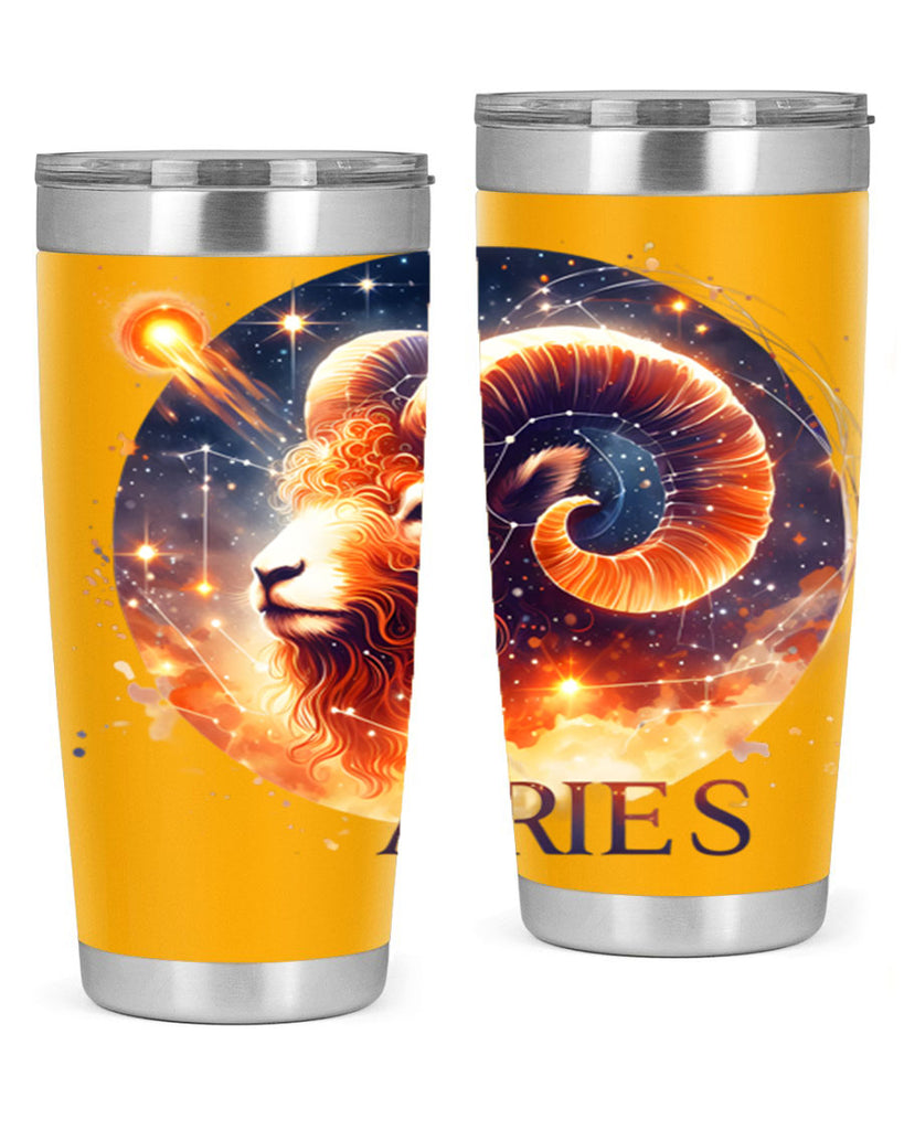 aries 130#- zodiac- Tumbler