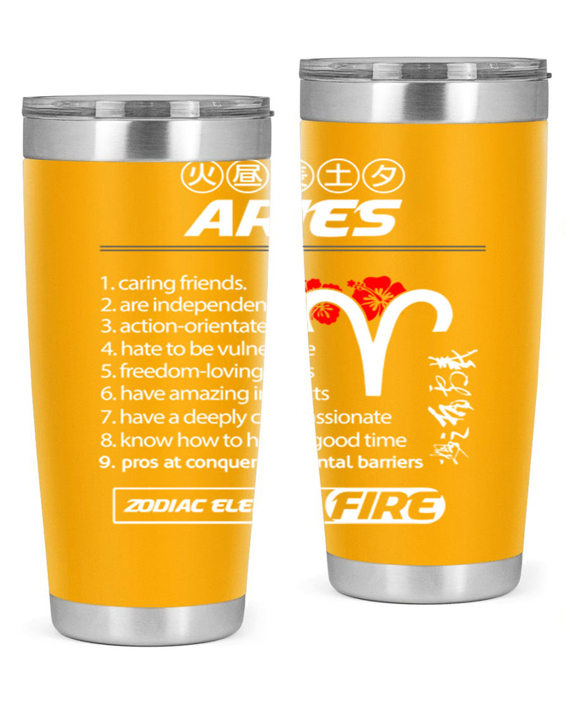 aries 137#- zodiac- Tumbler