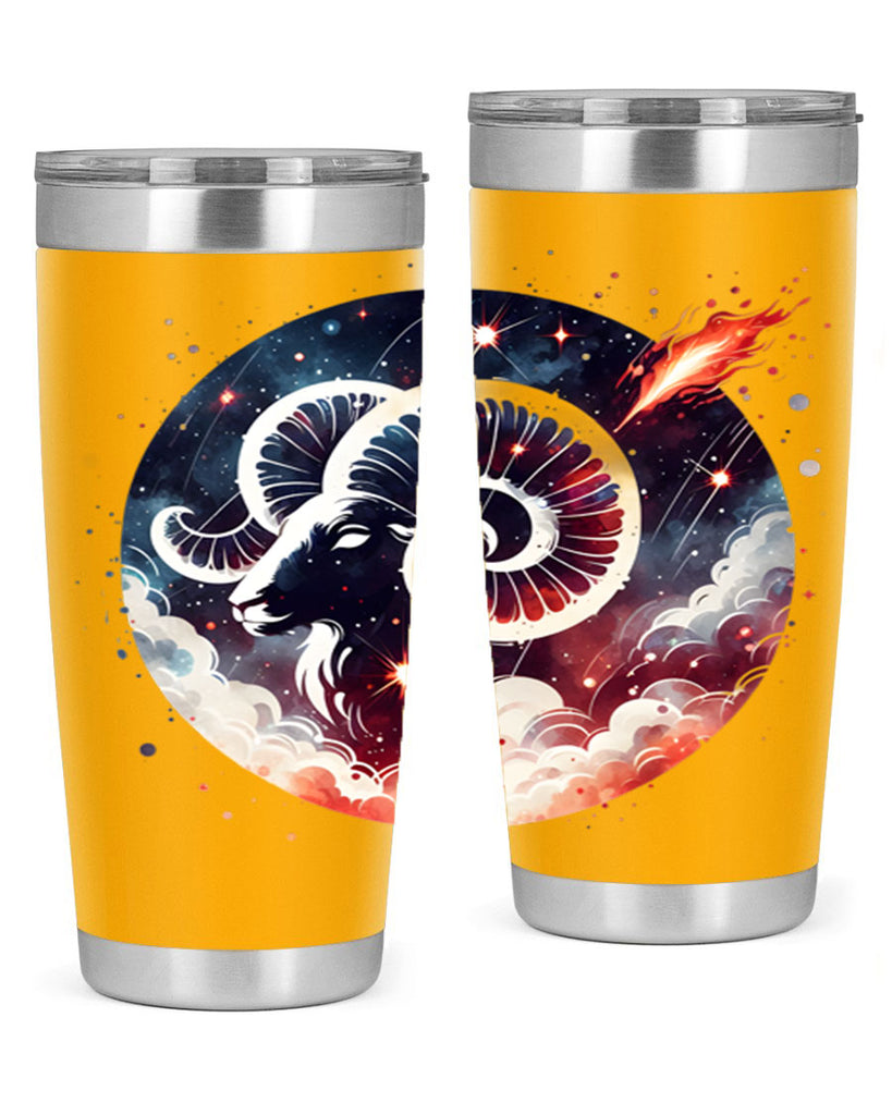 aries 140#- zodiac- Tumbler