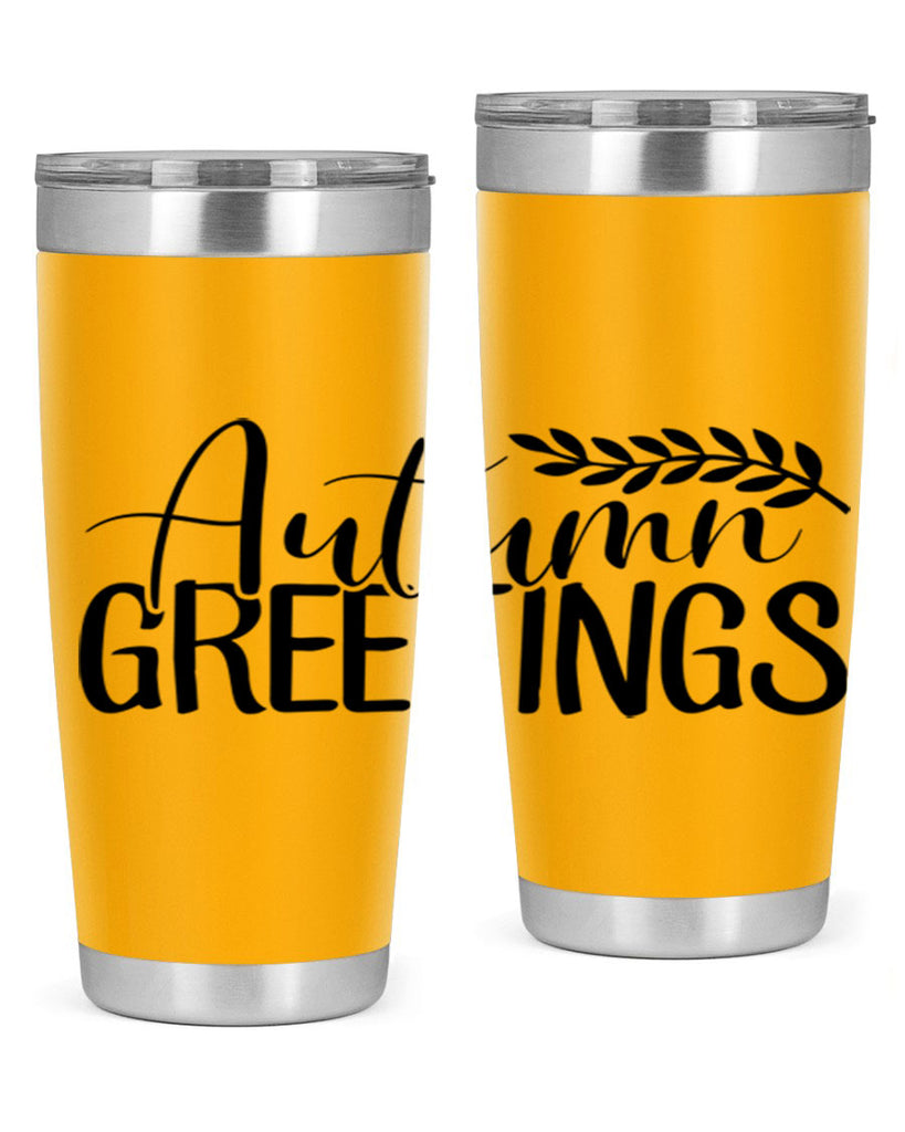 autumn greetings 13#- fall- Tumbler