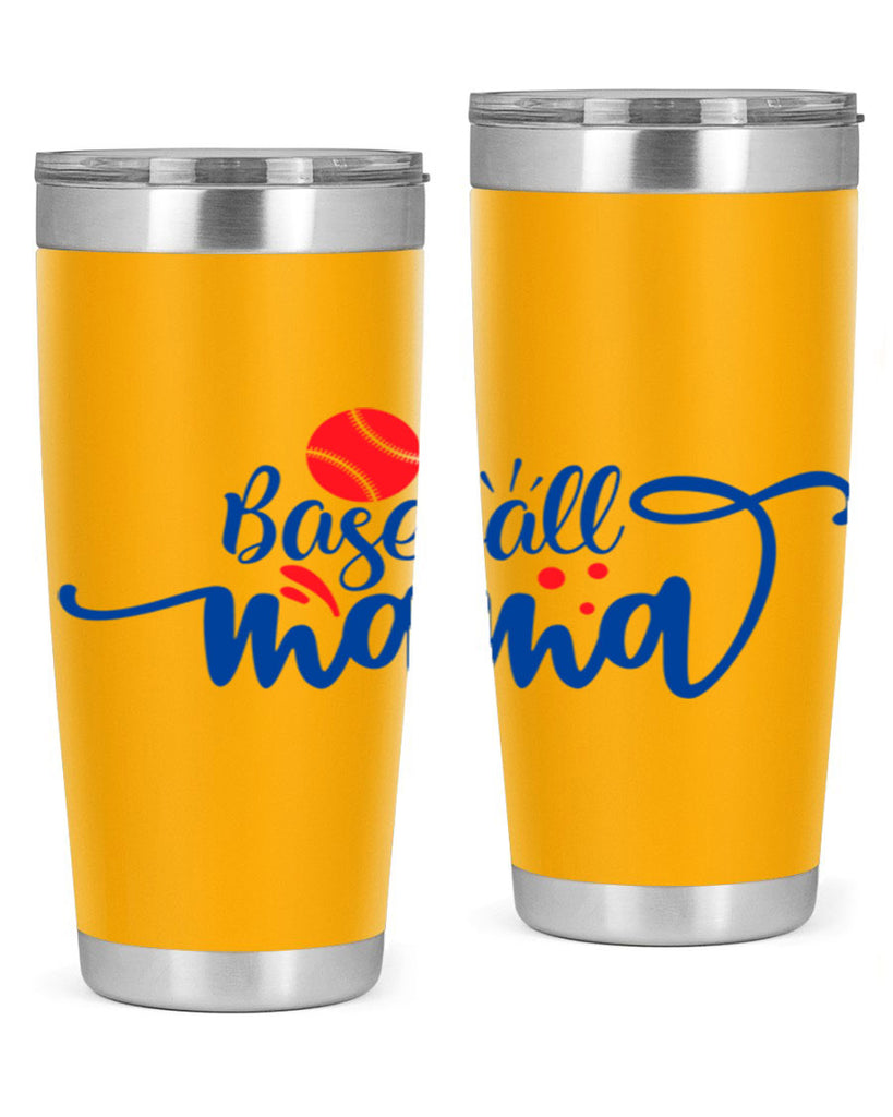 baseball mama 2208#- baseball- Tumbler