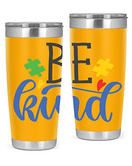 be kind Style 8#- autism- Tumbler