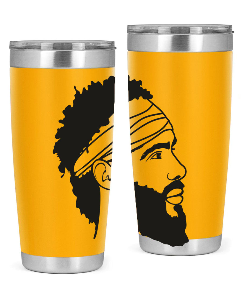 beardman 48#- black men - boys- tumbler