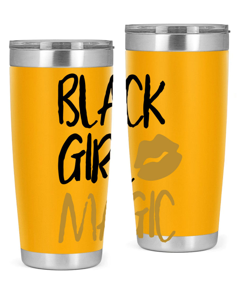 black girl magic lips cocoandbanana 245#- black words phrases- Cotton Tank