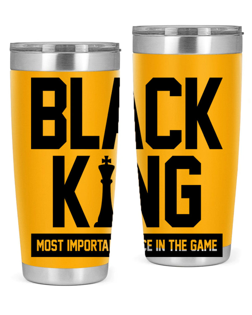 black king 199#- black words phrases- Cotton Tank