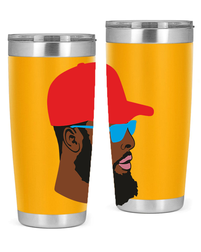 black man style 1#- black men - boys- tumbler