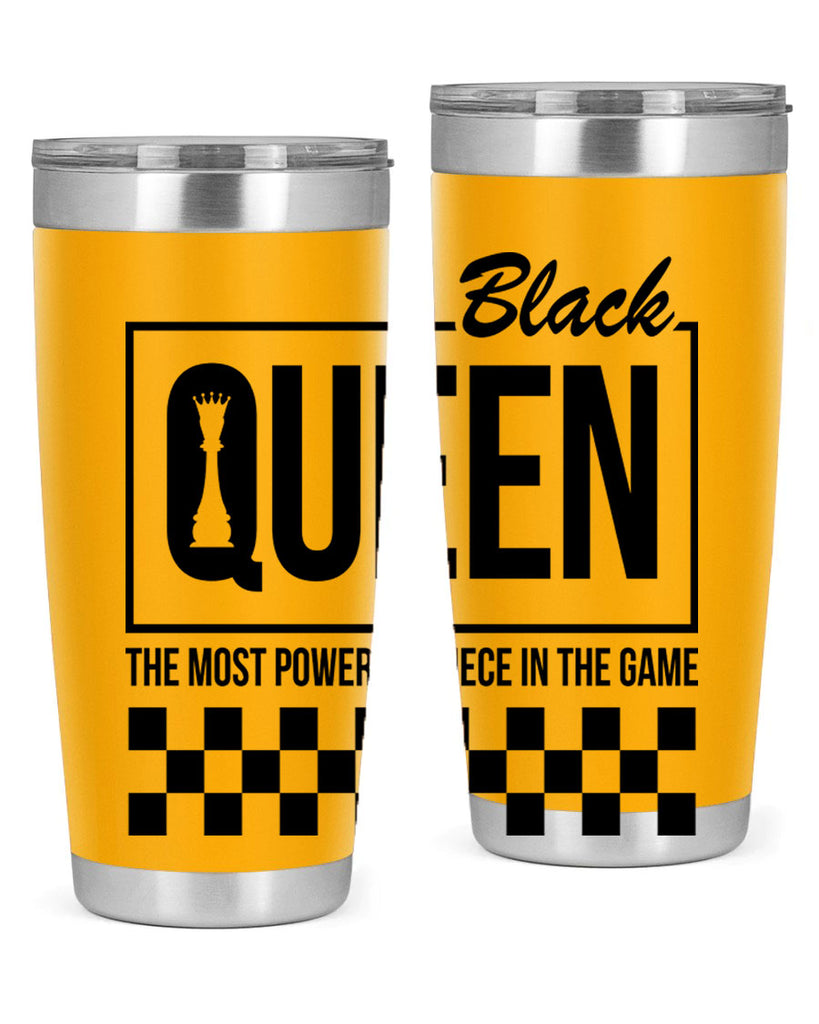 black queen chess checkered 221#- black words phrases- Cotton Tank