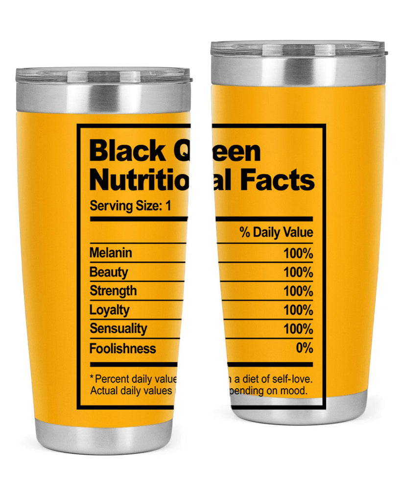 black queen nutritional facts 219#- black words phrases- Cotton Tank
