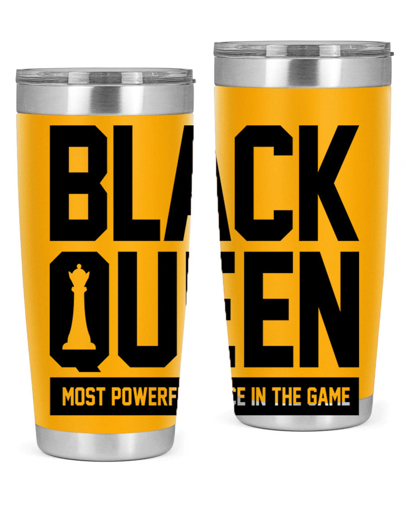 black queenchess 194#- black words phrases- Cotton Tank