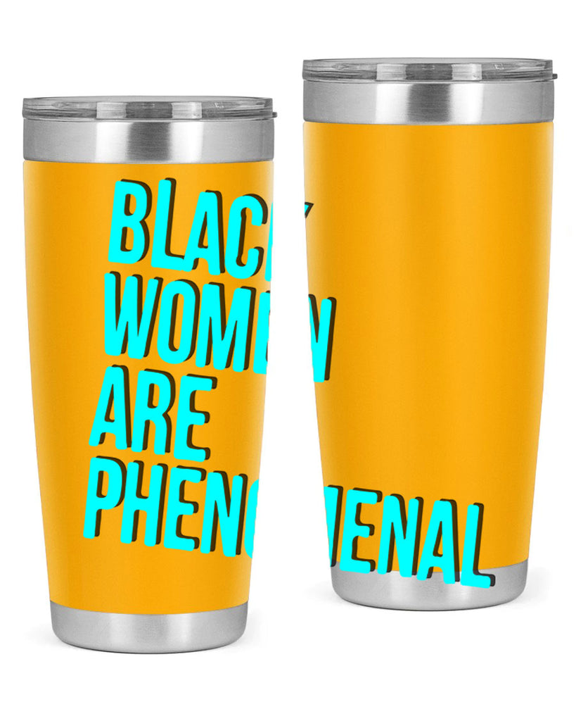 black woman are phenomenal color 216#- black words phrases- Cotton Tank