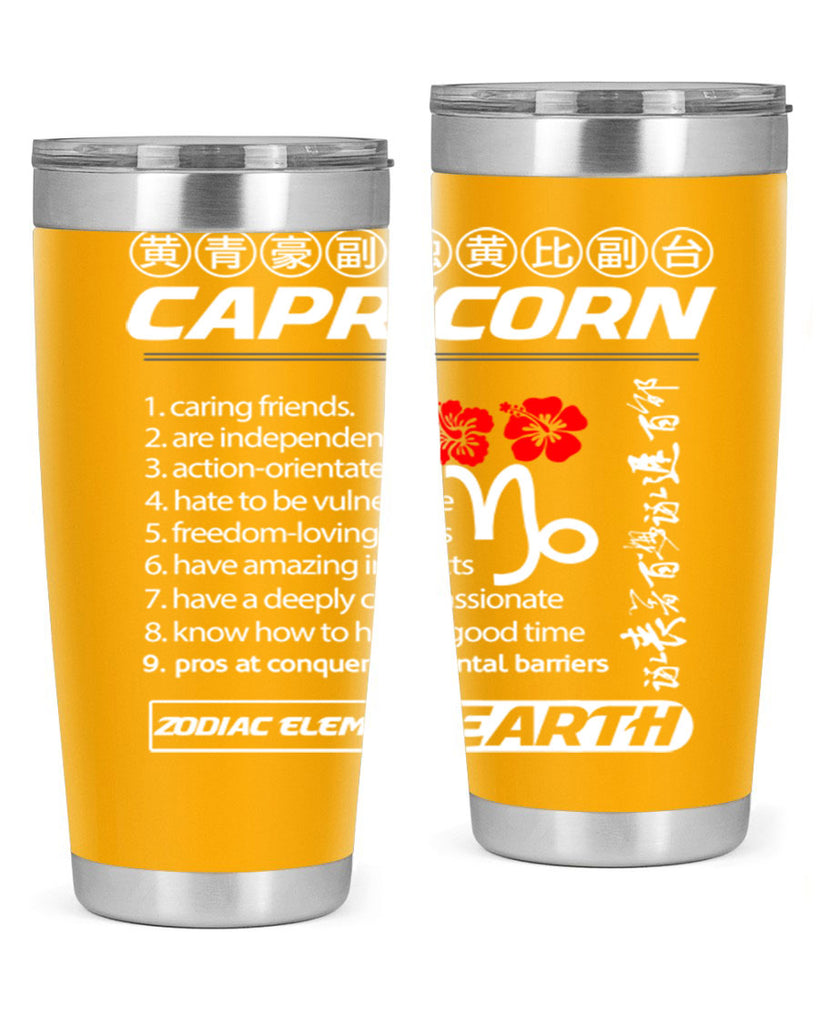 capricorn 207#- zodiac- Tumbler