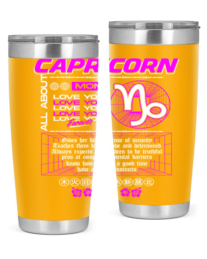 capricorn 208#- zodiac- Tumbler