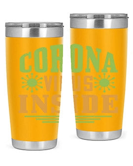 coronavirus inside Style 2#- corona virus- Tumbler