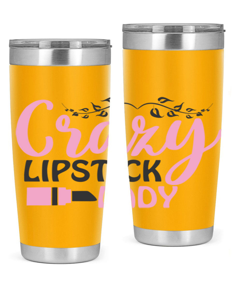 crazy lipstick lady Style 159#- make up- Tumbler