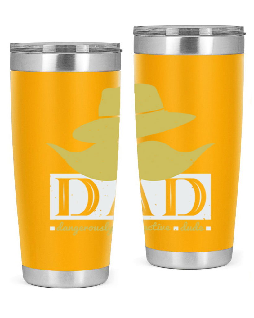 dad dangerously attractive 242#- fathers day- Tumbler