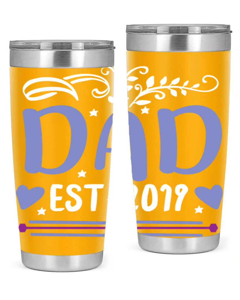 dad est 100#- fathers day- Tumbler