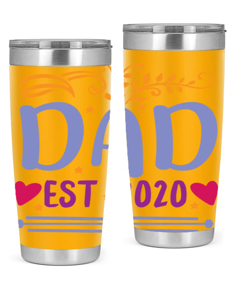 dad est 98#- fathers day- Tumbler