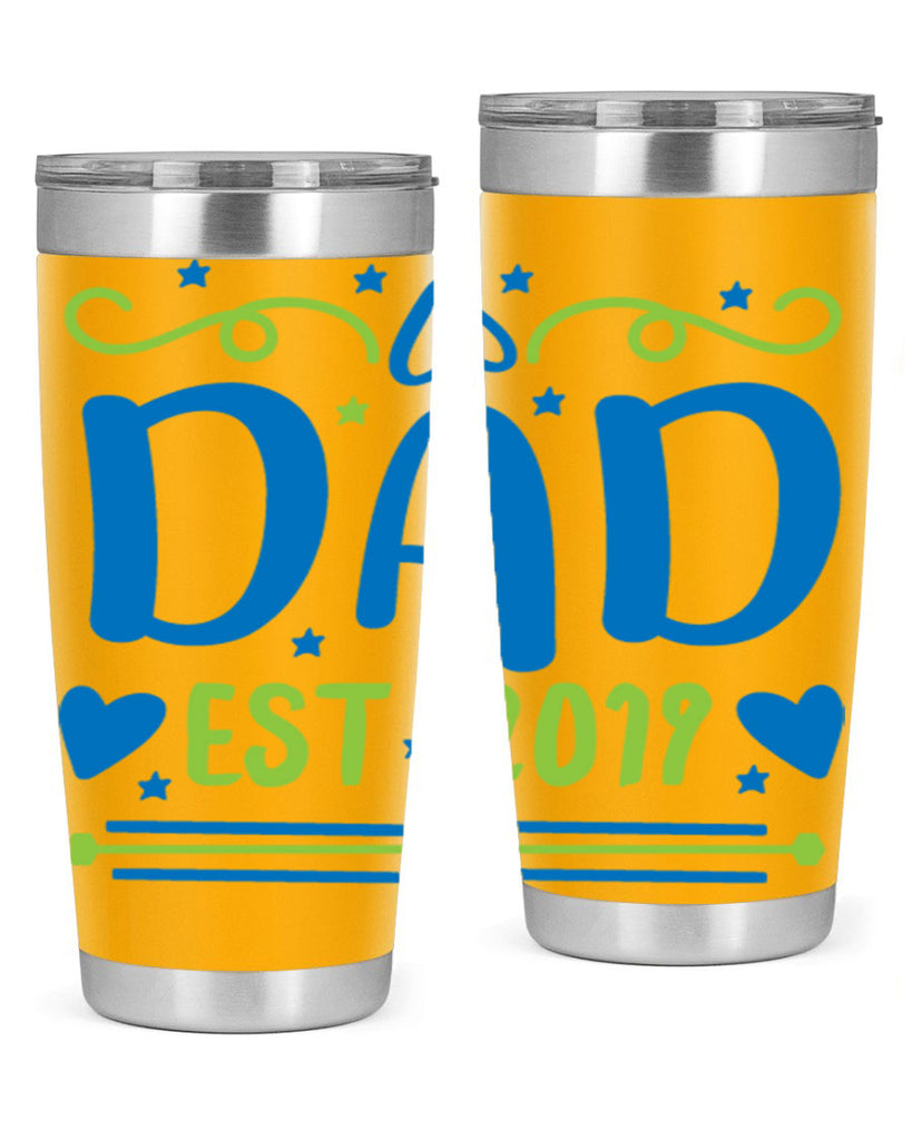 dad est 99#- fathers day- Tumbler