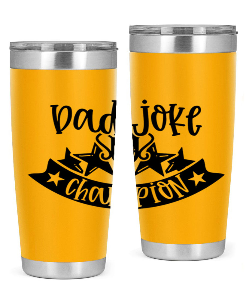 dad joke champion 66#- fathers day- Tumbler